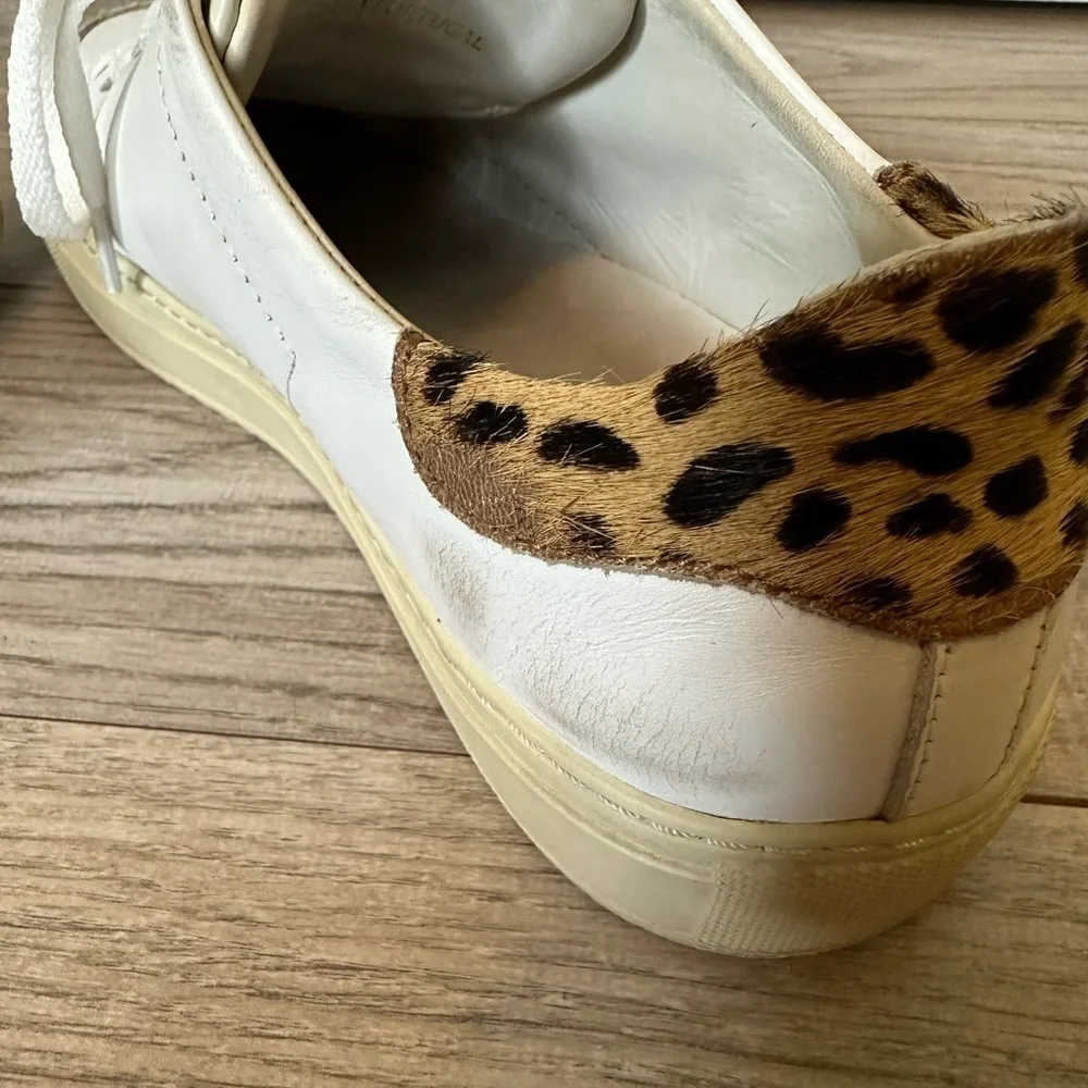 AXEL Arigato Clean 90 Triple Animal White Sneakers
